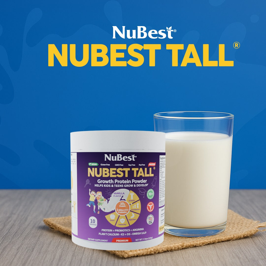 Nubest Tall Proteína Crecimiento para Niños Y Adolescentes