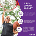 Nubest Tall Proteína Crecimiento para Niños Y Adolescentes