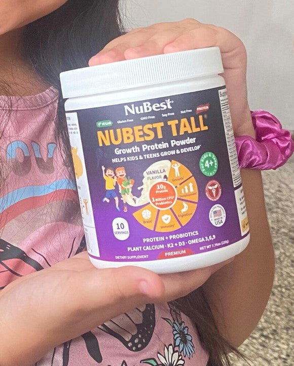 Nubest Tall Proteína Crecimiento para Niños Y Adolescentes