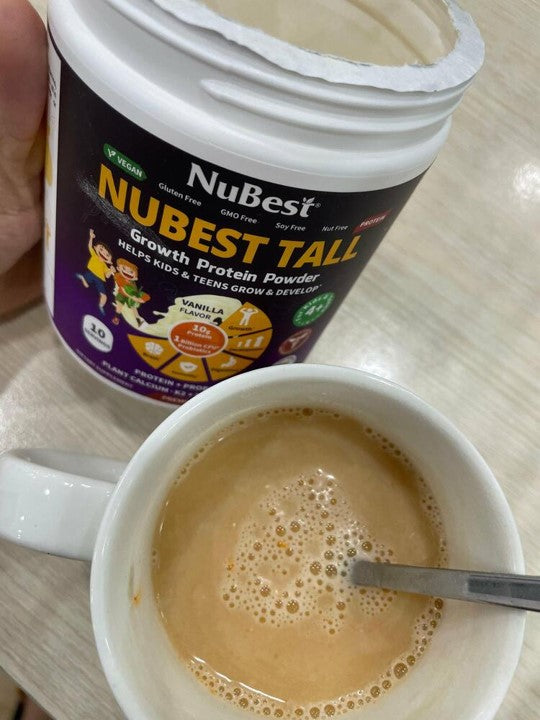 Nubest Tall Proteína Crecimiento para Niños Y Adolescentes