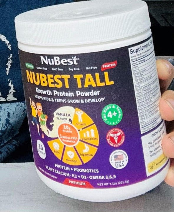 Nubest Tall Proteína Crecimiento para Niños Y Adolescentes