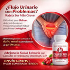 flujo urinario con problemas, la solucion s chanberry.