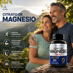 Citrato de Magnesio, suplemento que apoya la salud ósea y digestiva