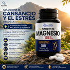 Citrato de Magnesio 138mg, vitaminas y minerales esenciales