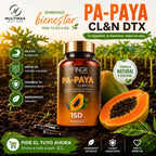 PA-PAYA CL&N DTX | Suplemento Natural para el Bienestar Digestivo y la Salud Intestinal