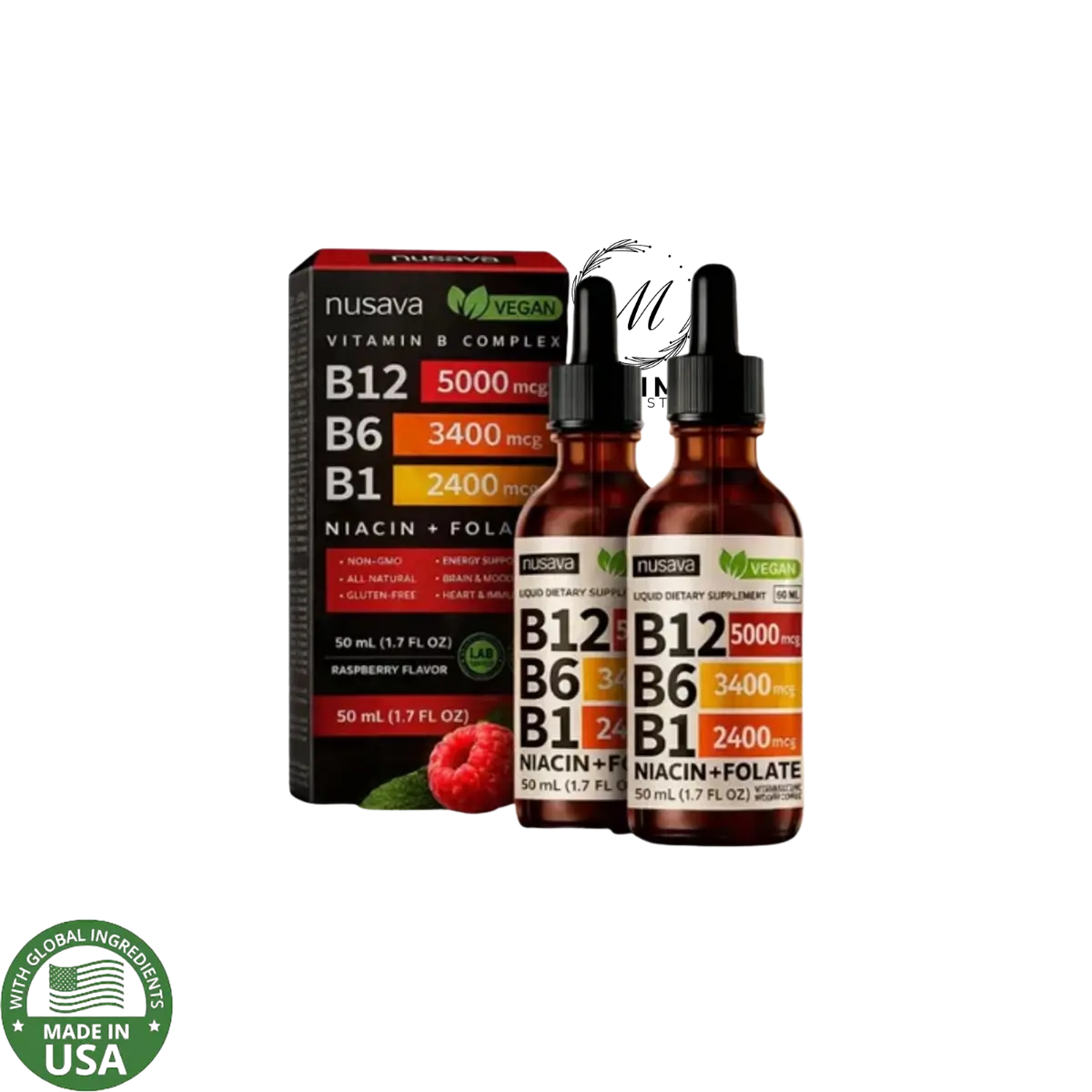 Vitamina B Complejo B12 - B6 - B1