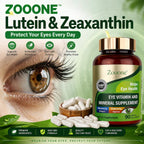 Zooone Luteína y Zeaxantina - Suplemento Vitamínico para la Salud Ocular